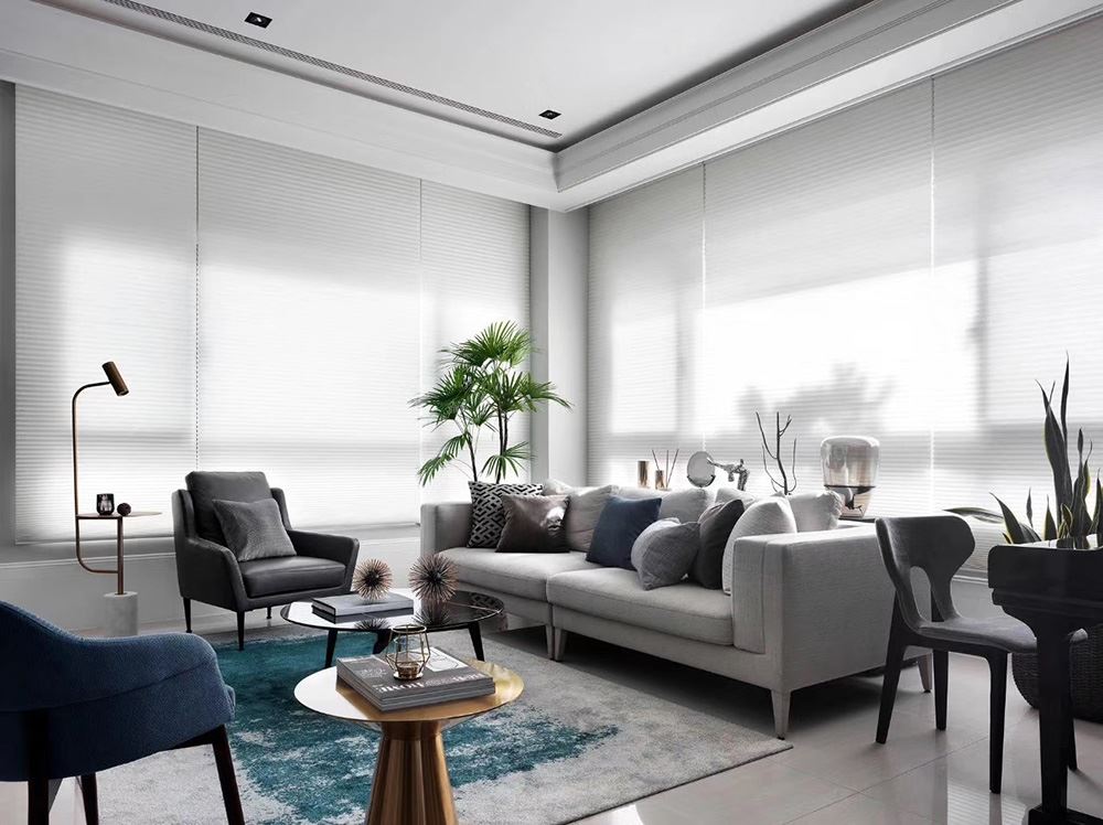 衢州市白马公寓现代简约风格三居室装修案例