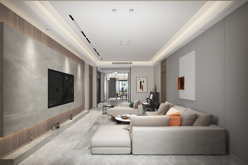 中山201-300平米现代简约风格雅居乐梵登室内装修设计案例