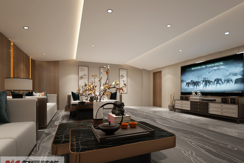 桂林301平米以上新中式风格家装设计效果图