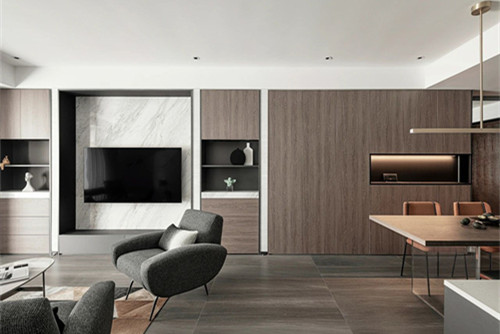 德阳101-200平米现代简约风格室内装修设计案例