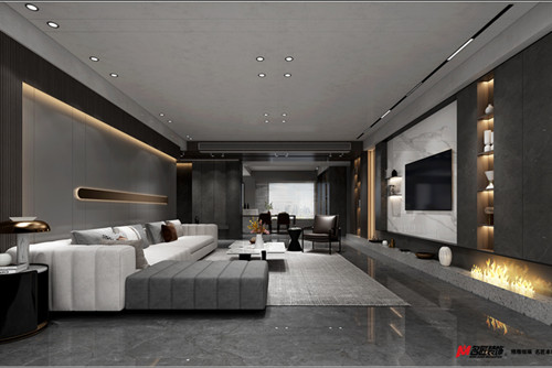 德阳201-300平米现代简约风格碧桂园室内装修设计案例