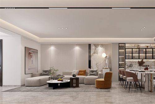 潮州201-300平米现代简约风格金港广场室内设计效果图