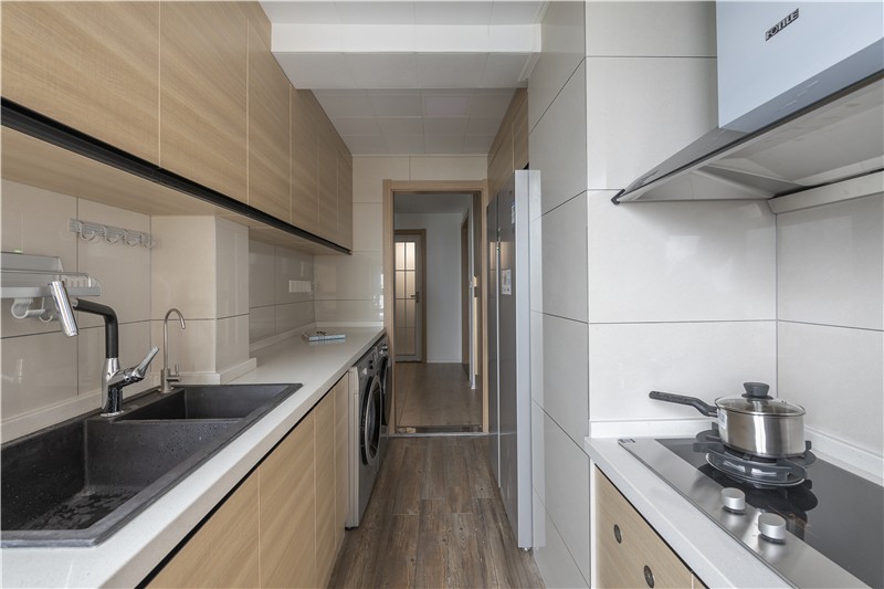 北欧简约风格家装设计室内装修效果图-厨房