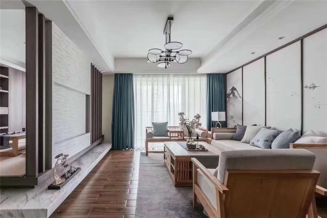 佛山市高明钧明城现代简约风格三居室装修案例