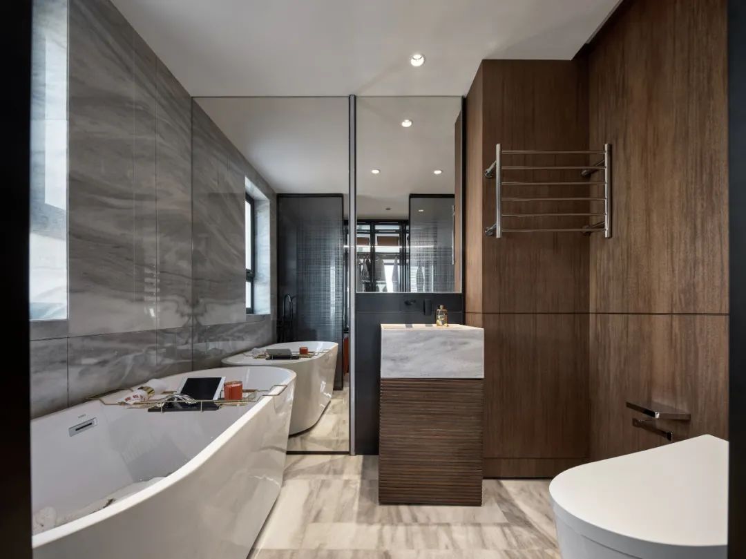 美式摩登风格室内设计家装案例-卫生间