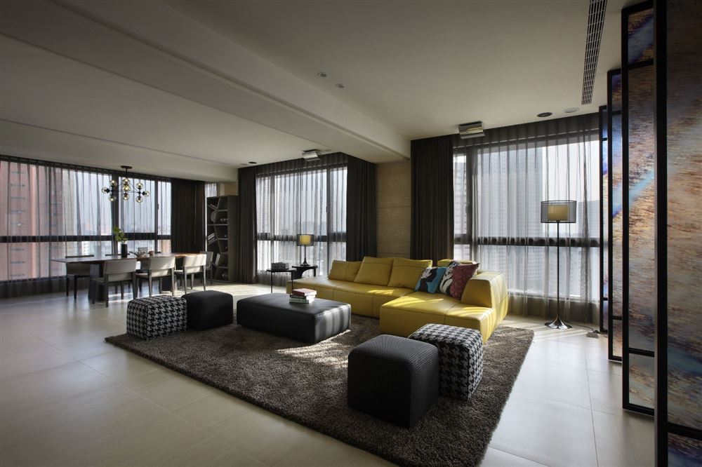 湛江市广东樟树湾现代简约风格四居室装修案例