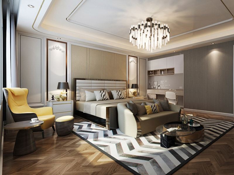 内江市隆城观邸二期&middot;尚璟现代简约风格三居室装修案例