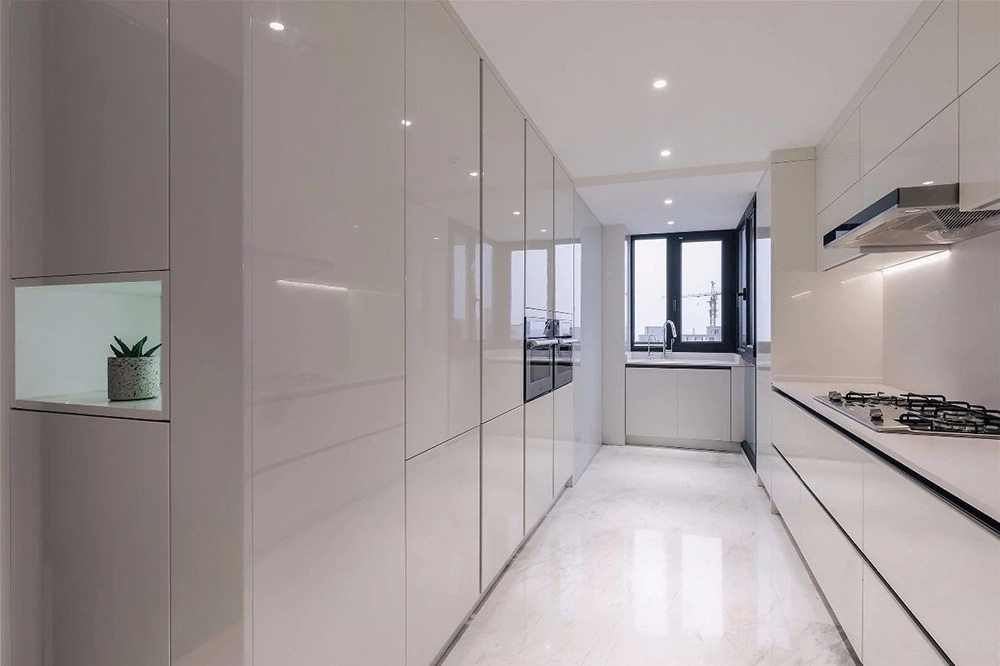 南宁天誉城三居130平米现代前卫风格室内装修案例-厨房