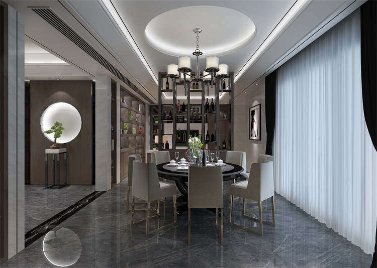 广州101-200平米轻奢风格保利云禧室内装修设计案例