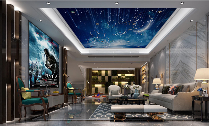广州301平米以上轻奢风格保利高尔夫郡室内设计效果图