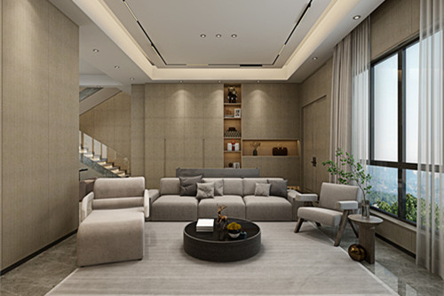 德阳201-300平米现代简约风格碧桂园室内设计效果图