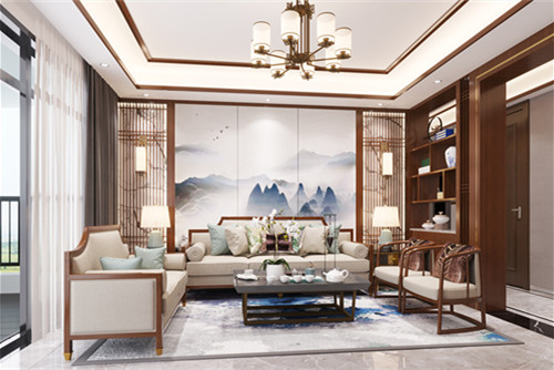 惠州市紫来龙庭山庄现代简约风格四居室装修案例