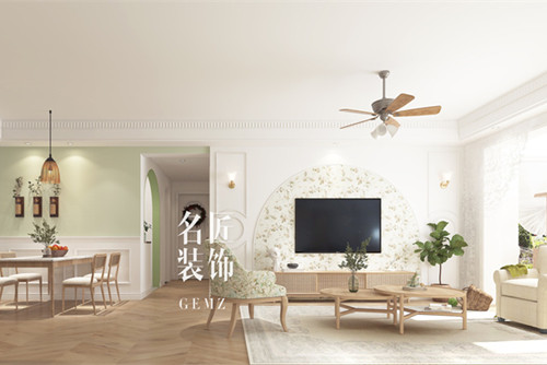 桂林市桂林&middot;碧桂园长寿谷北欧风格三居室装修案例