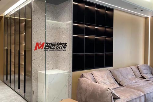 柳州市金科天宸现代简约风格三居室装修案例